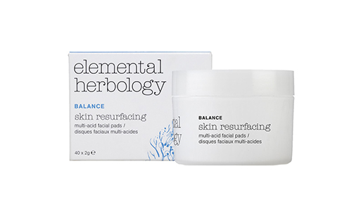 Elemental Herbology launches Skin Resurfacing Multi-Acid Facial Pads 